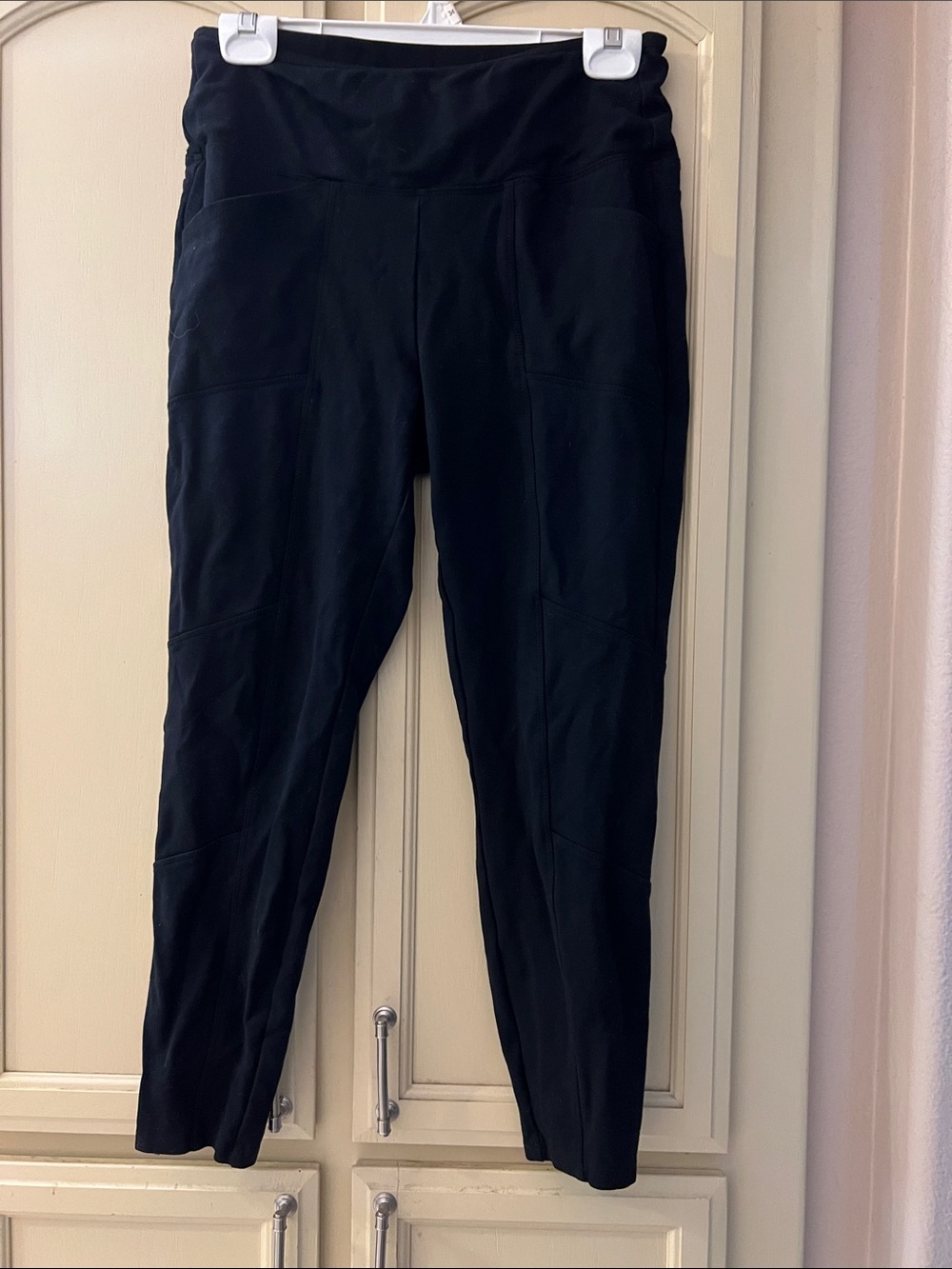 Xl Black High-Waist Women’s Performance Pants leggings w/ pockets